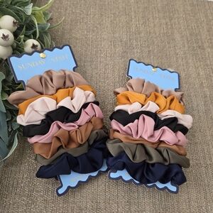Sunday State Scrunchie Collection - Earth Tones